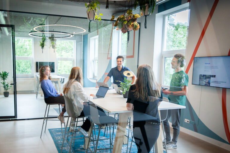 Coworking ruimte Forty Hub voor Innovatie brainstorms